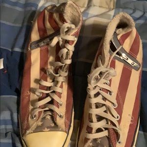 Vintage American flag converse